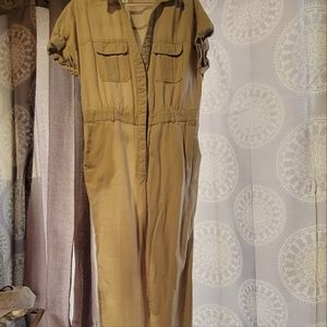 Just Fab Jumpsuit light olive green